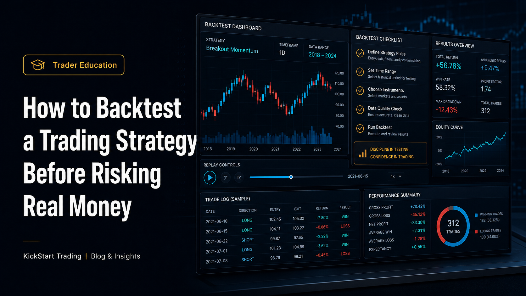 How to Backtest a Trading Strategy Before Risking Real Money