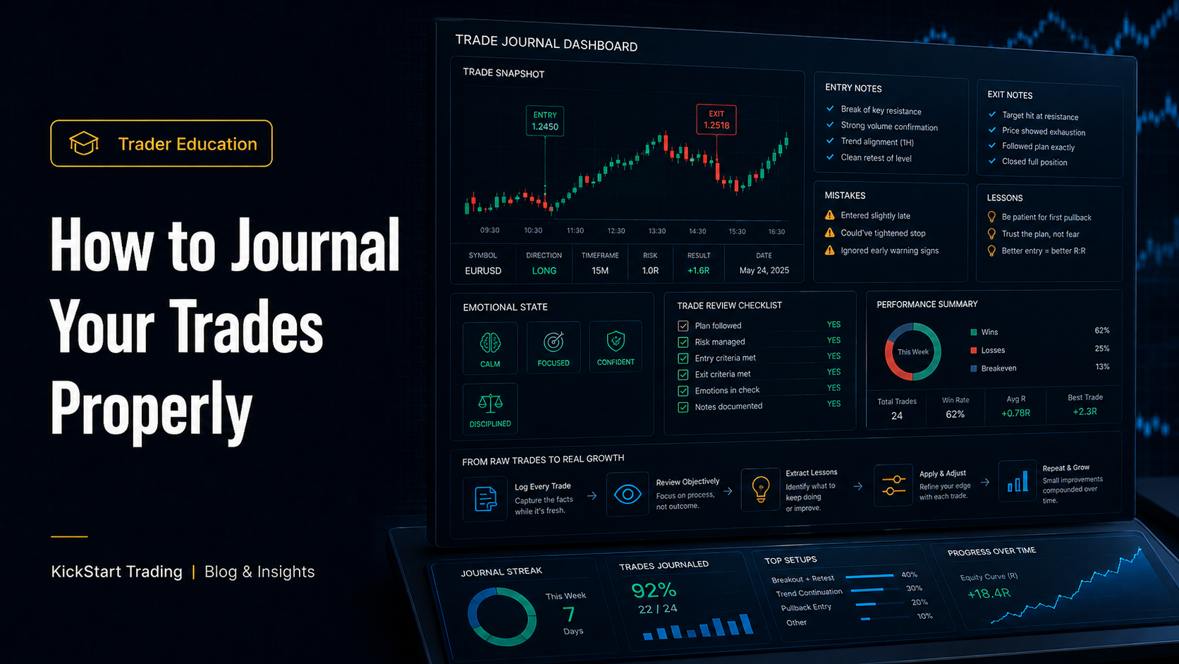 How to Journal Your Trades Properly