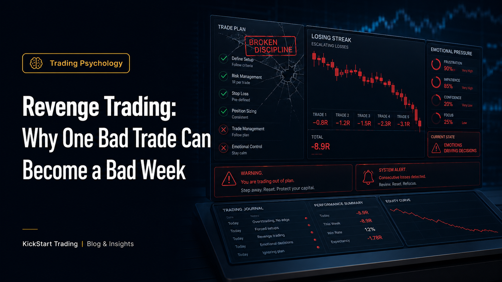 Revenge Trading: Why One Bad Trade Can Become a Bad Week