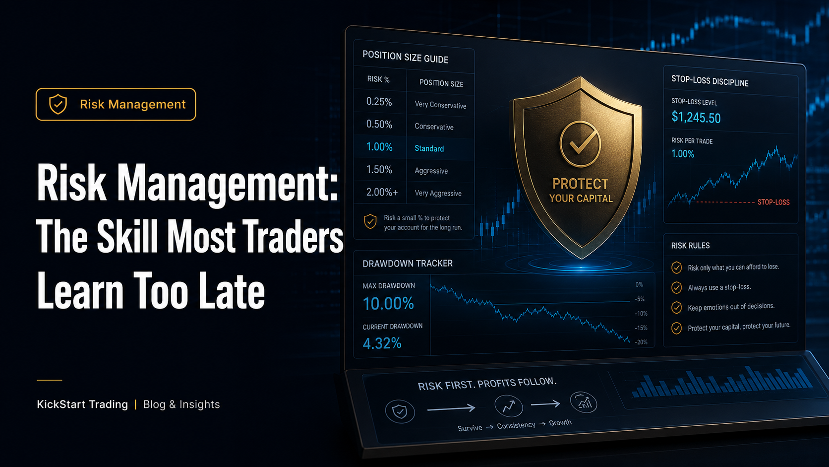 Risk Management: The Skill Most Traders Learn Too Late